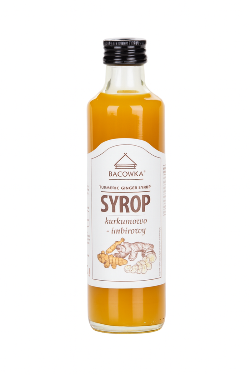 BACÓWKA Syrop kurkumowo-imbirowy 50ml