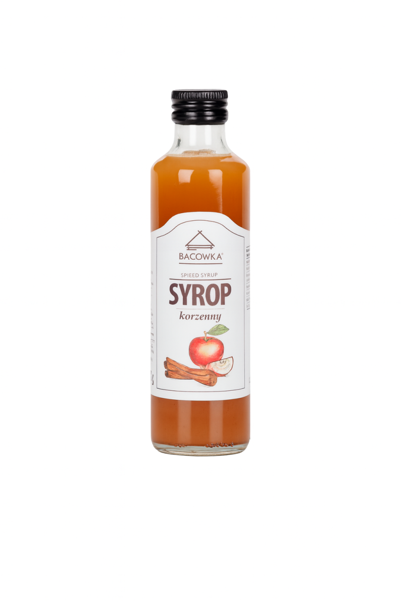 BACÓWKA Syrop korzenny z cynamonem cejlońskim 250ml