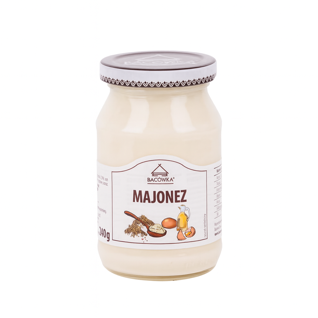 BACÓWKA Majonez bez konserwantów 240g