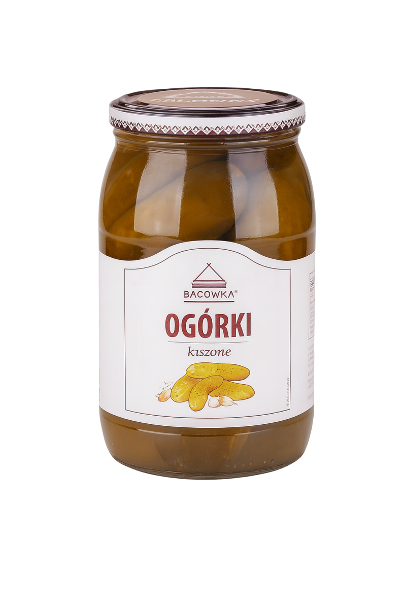 BACÓWKA Ogórki kiszone 840g
