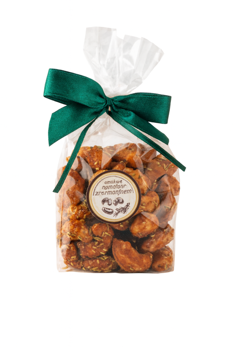 BACÓWKA Orzechy nerkowca prażone z rozmarynem 100g