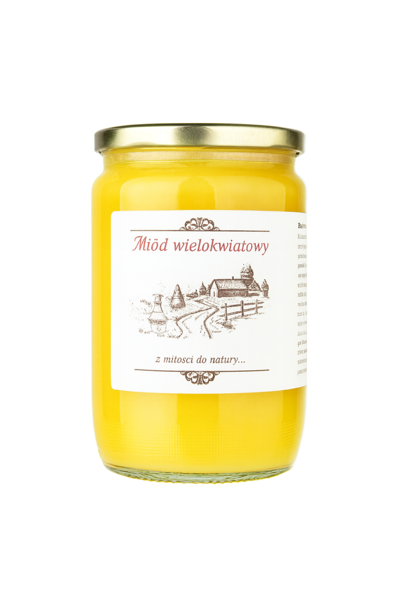SŁODKA KRAINA Miód wielokwiatowy 1kg