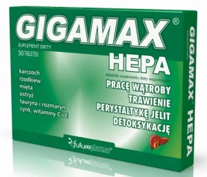 FUTURE PHARMA Gigamax Hepa 30 tabletek