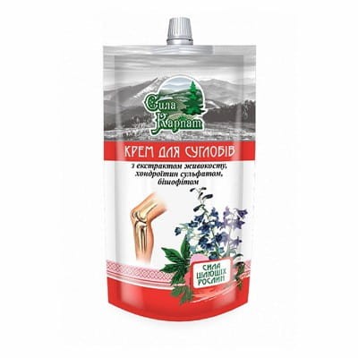 SIŁA KARPAT Krem na stawy żywokost, chondroityna, biszofit 100ml