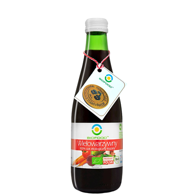 BIO FOOD Sok wielowarzywny EKO 300ml