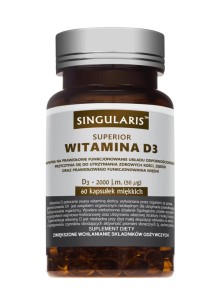 SINGULARIS Witamina D3 Superior 60 kapsułek