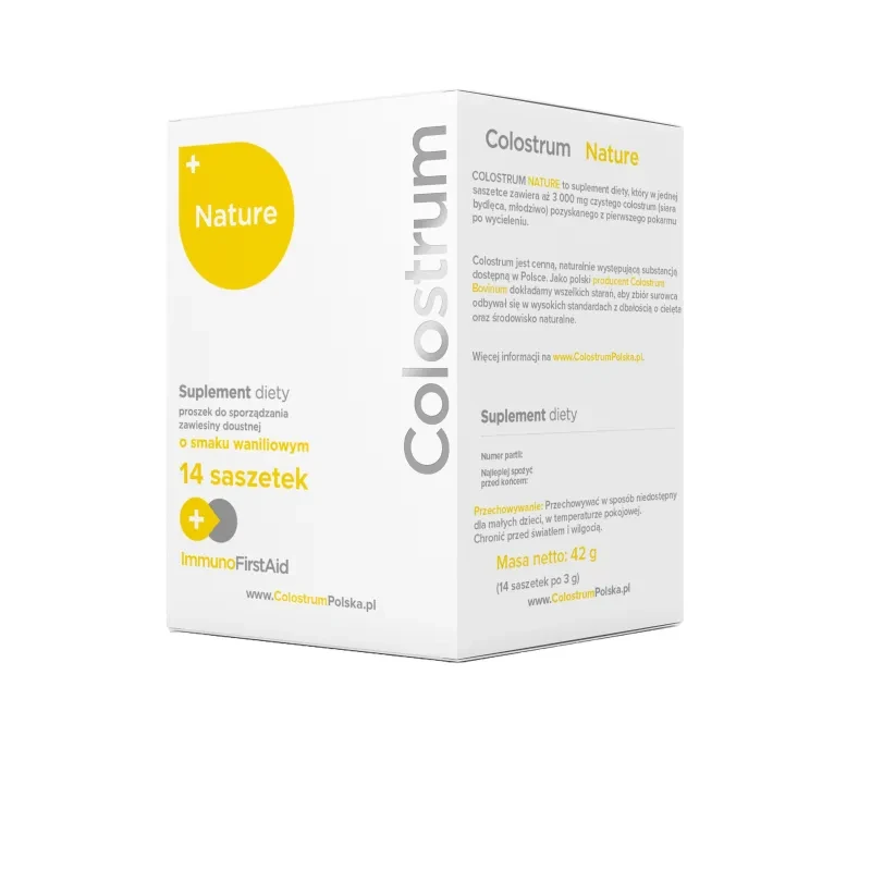 COLOSTRUM POLSKA Colostrum Nature 14 saszetek
