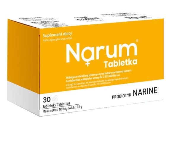 Narum Tabletka 500mg 30 tabletek