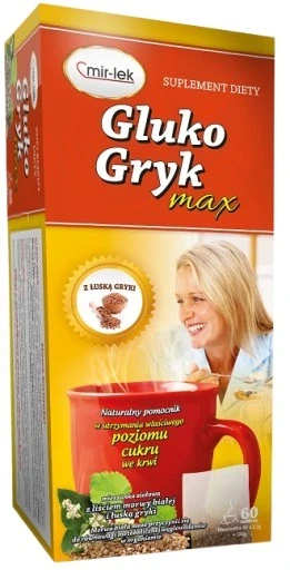 MIR-LEK Gluko-Gryk Max 60 saszetek