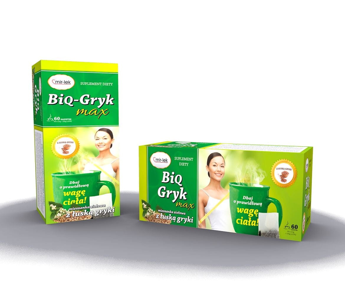 MIR-LEK Bio-Gryk Max 60 saszetek