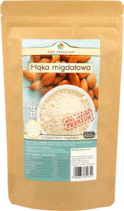 PIĘĆ PRZEMIAN Mąka migdałowa bezglutenowa 500g