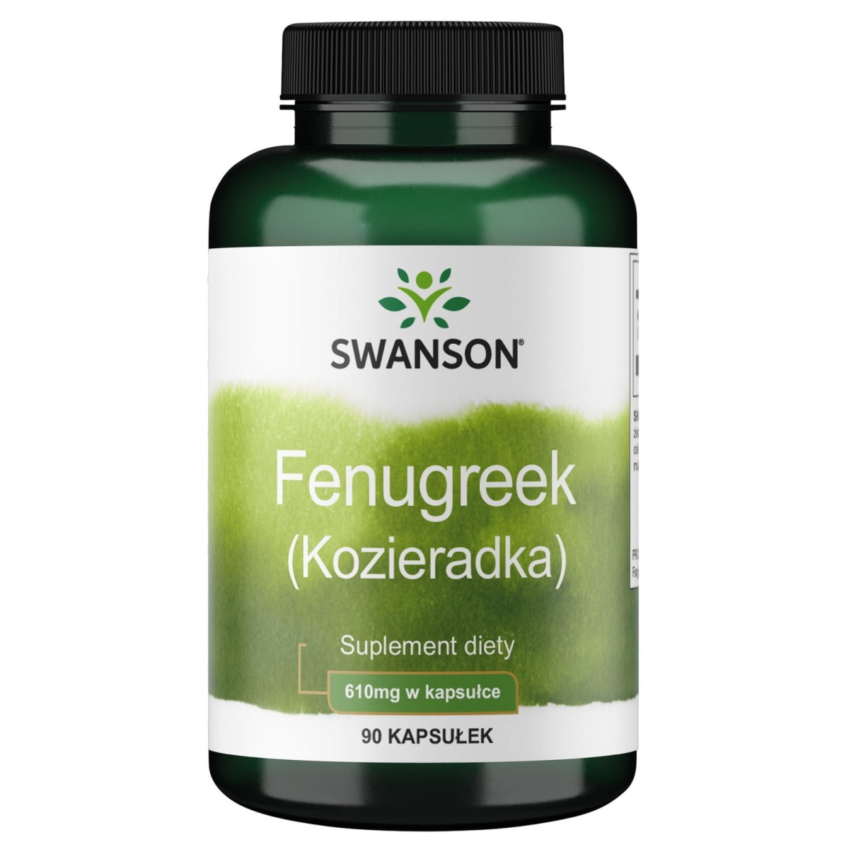 SWANSON Kozieradka (Fenugreek) 610mg 90 kapsułek