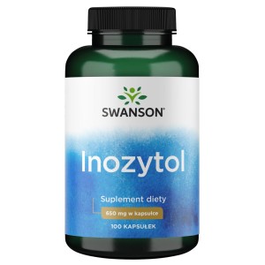 SWANSON Inozytol 650mg 100 kapsułek