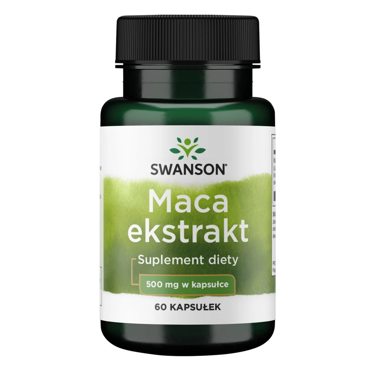SWANSON Maca Ekstrakt 500mg 60 kapsułek