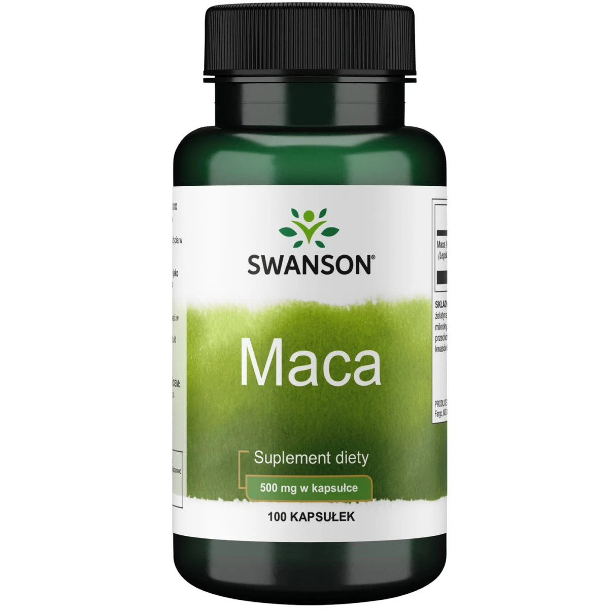 SWANSON Maca 500mg 100 kapsułek