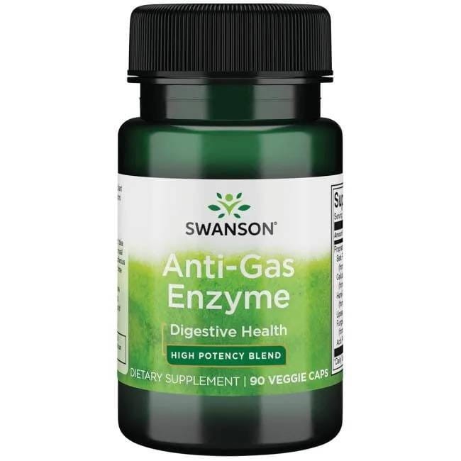 SWANSON Anti-Gas Enzyme 90 kapsułek