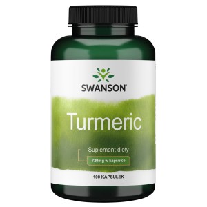 SWANSON Kurkuma 720mg 100 kapsułek