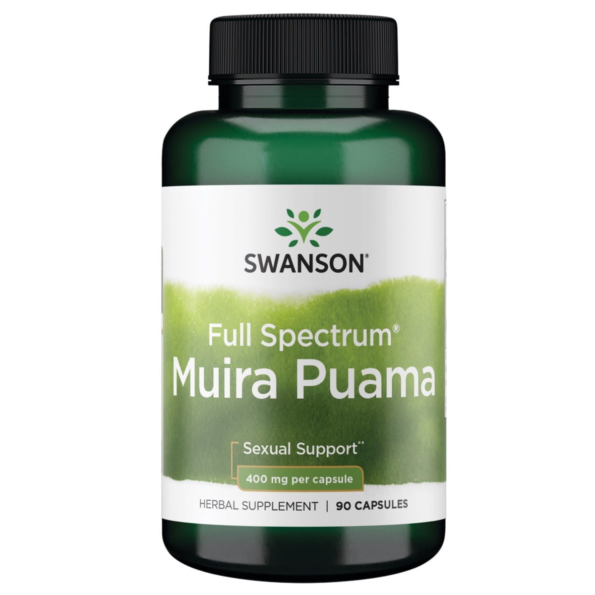 SWANSON Full Spectrum Muira Puama 400mg 90 kapsułek