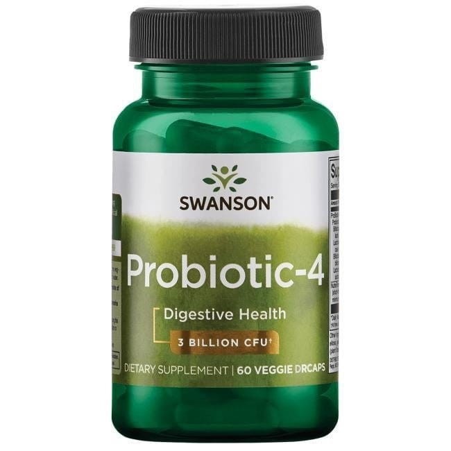 SWANSON Probiotic4 3mld (probiotyki) 60 kapsułek