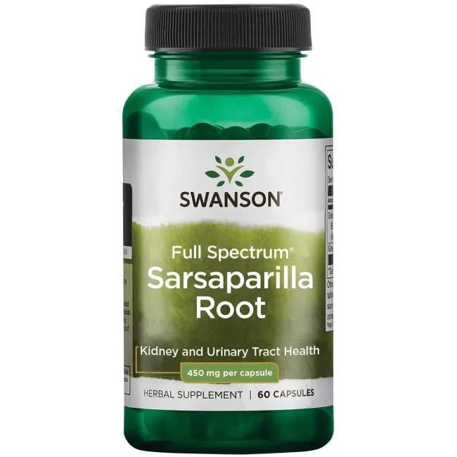 SWANSON Sarsaparilla (Kolcorośl) 60 kapsułek