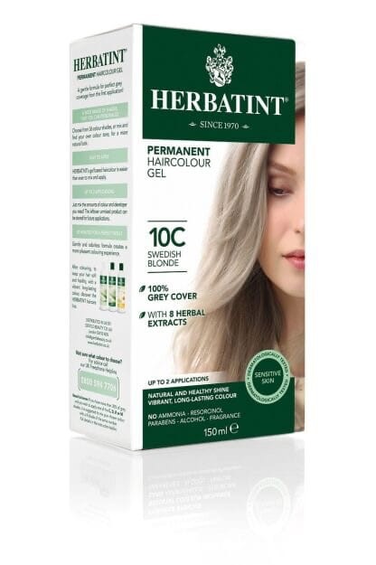 Herbatint Farba do włosów 10C Szwedzki Blond 150ml