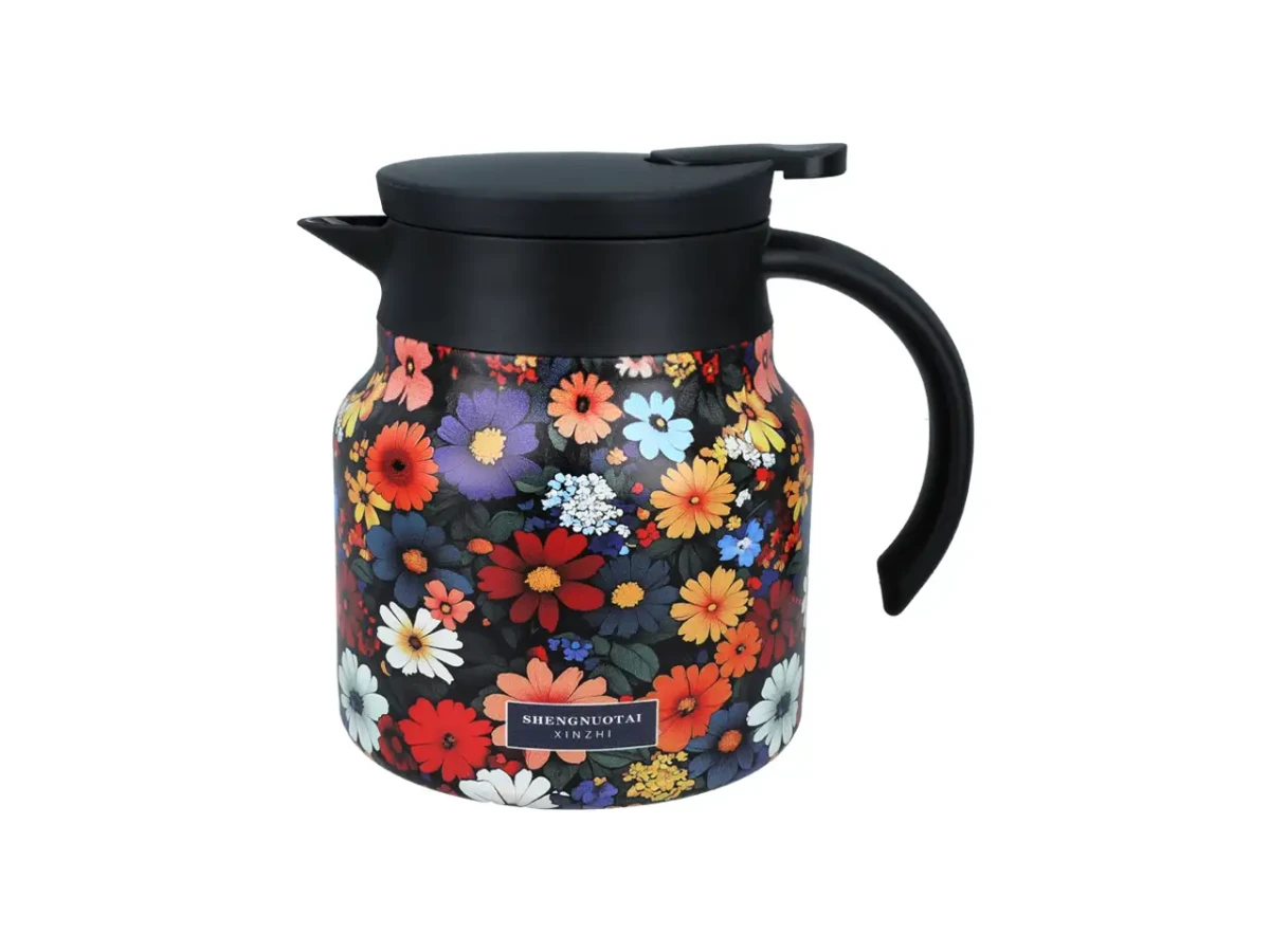Hanipol Termos Kolorowe Kwiatki 800ml
