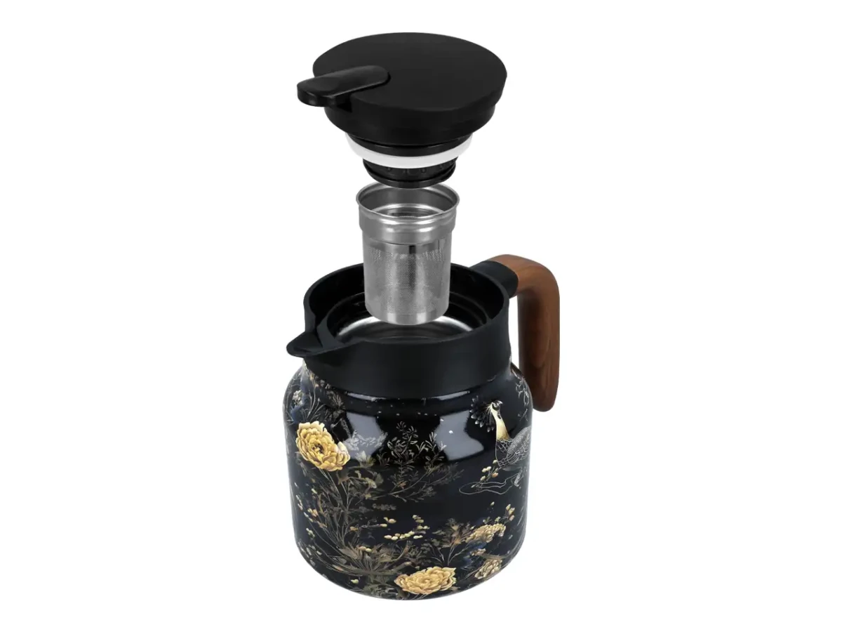 Hanipol Termos z rączką Czarny Paw 800ml - Zdjęcie 2