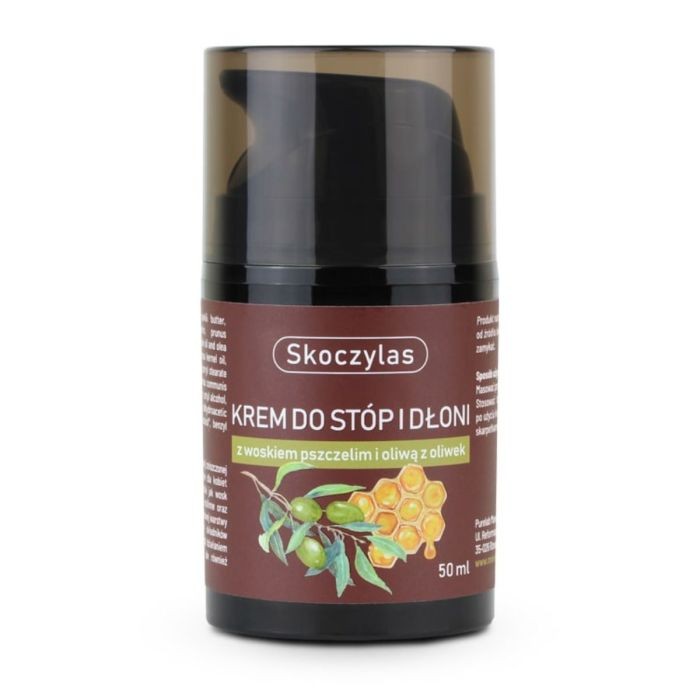 SKOCZYLAS Krem stopy + dłonie wosk + oliwa 50 ml