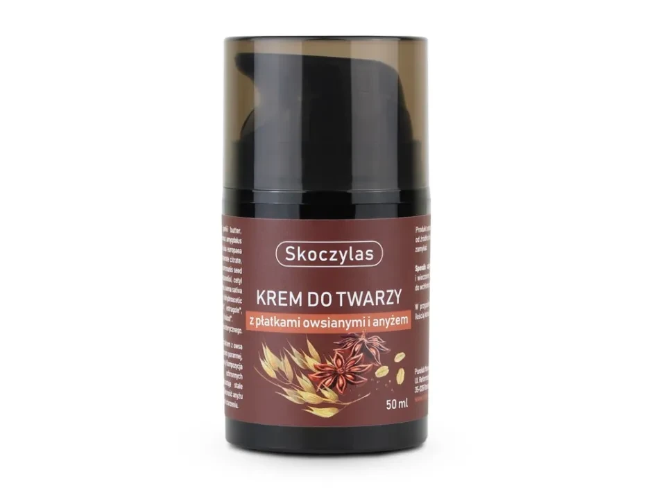 SKOCZYLAS Krem do twarzy płatki owsiane + anyż 50ml