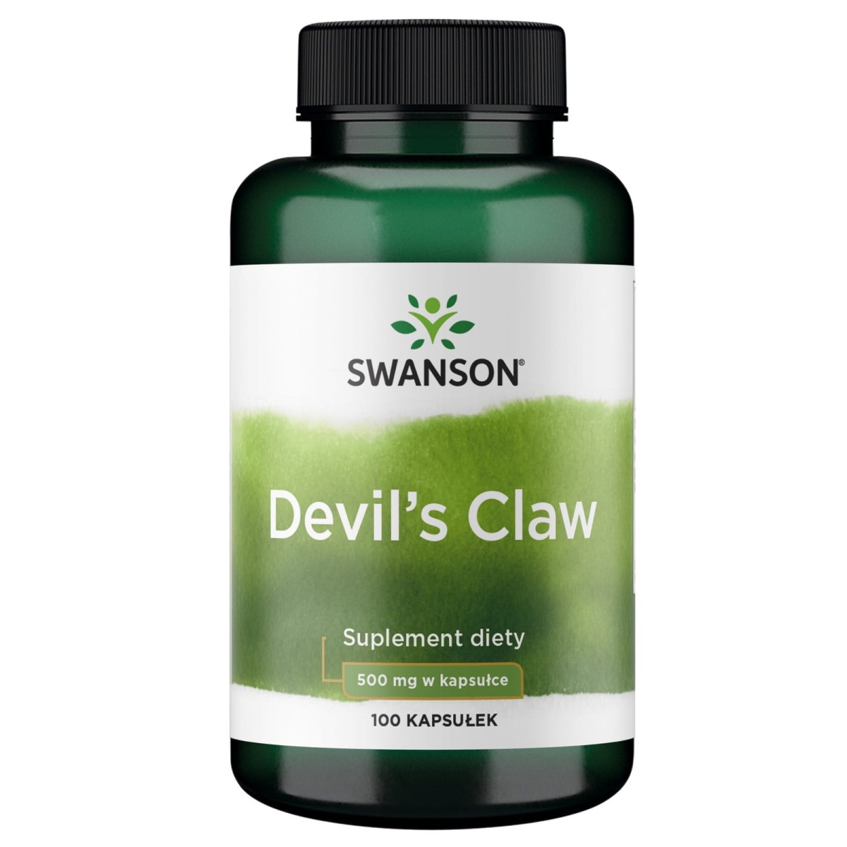 SWANSON Devil's Claw (czarci pazur) 500mg 100 kapsułek