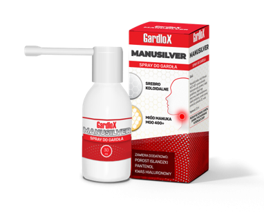 Gardlox Manusilver Spray do gardła 30ml