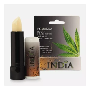 INDIA Pomadka do ust z olejem z konopi siewnych 3,8g