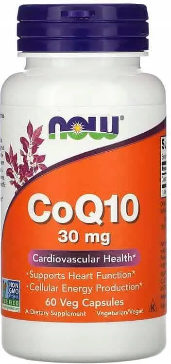 Now Foods Koenzym Q10 30 mg 60 kapsułek
