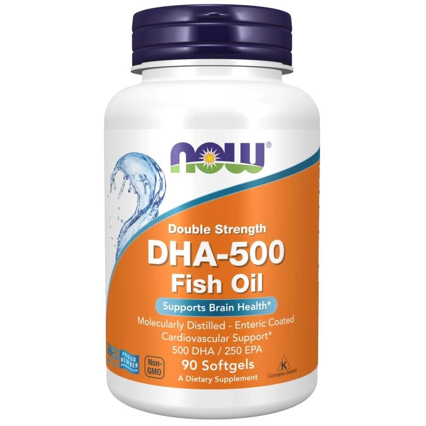 Now Foods DHA 500 Double Strength 90 kapsułek