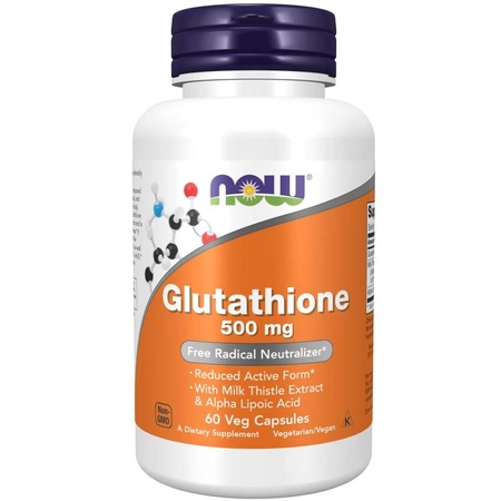 Now Foods Glutathione (glutation) 250 mg 60 kapsułek