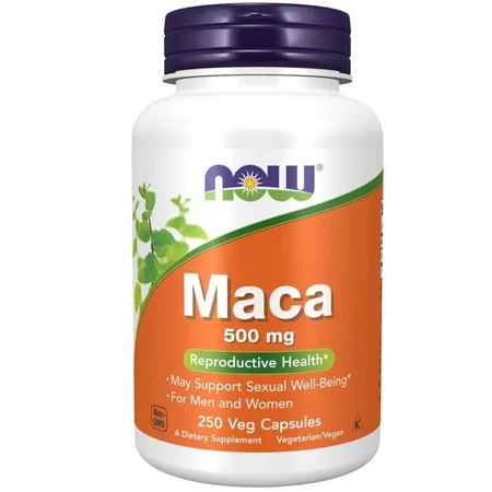 Now Foods Maca 500mg 100 kapsułek