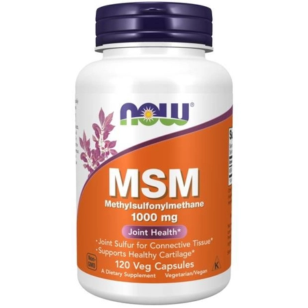 Now Foods MSM 1000 mg 120 kapsułek