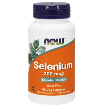 Now Foods Selenium 200mcg 90 kapsułek
