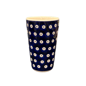 Kubek latte D-42 pawie oczka 400 ml Ceramika Bolesławiec