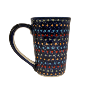 Kubek Delta kolorowe kropki Bolesławiec 260 ml