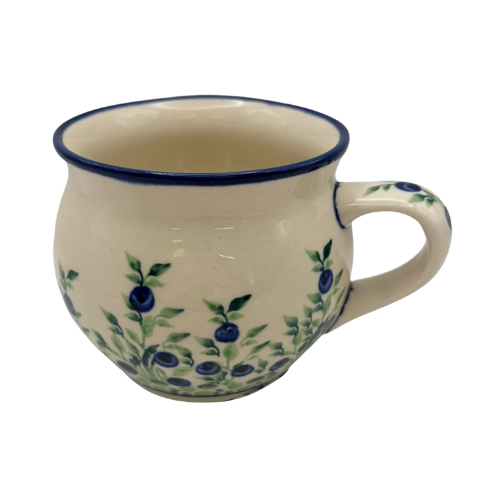 Kubek borówki D-1208 Bolesławiec 300 ml