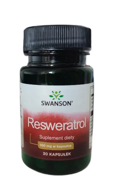 SWANSON Resveratrol 100 mg 30 kapsułek