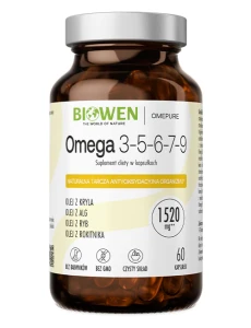 BIOWEN Omega 3-5-6-7-9  60 kapsułek