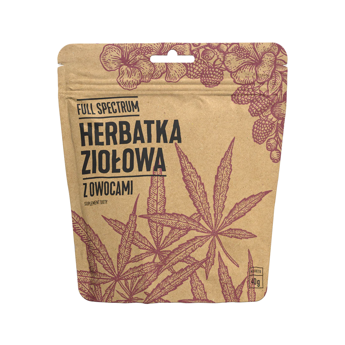 COSMA Full Spectrum Herbatka Konopna z owocami 40g
