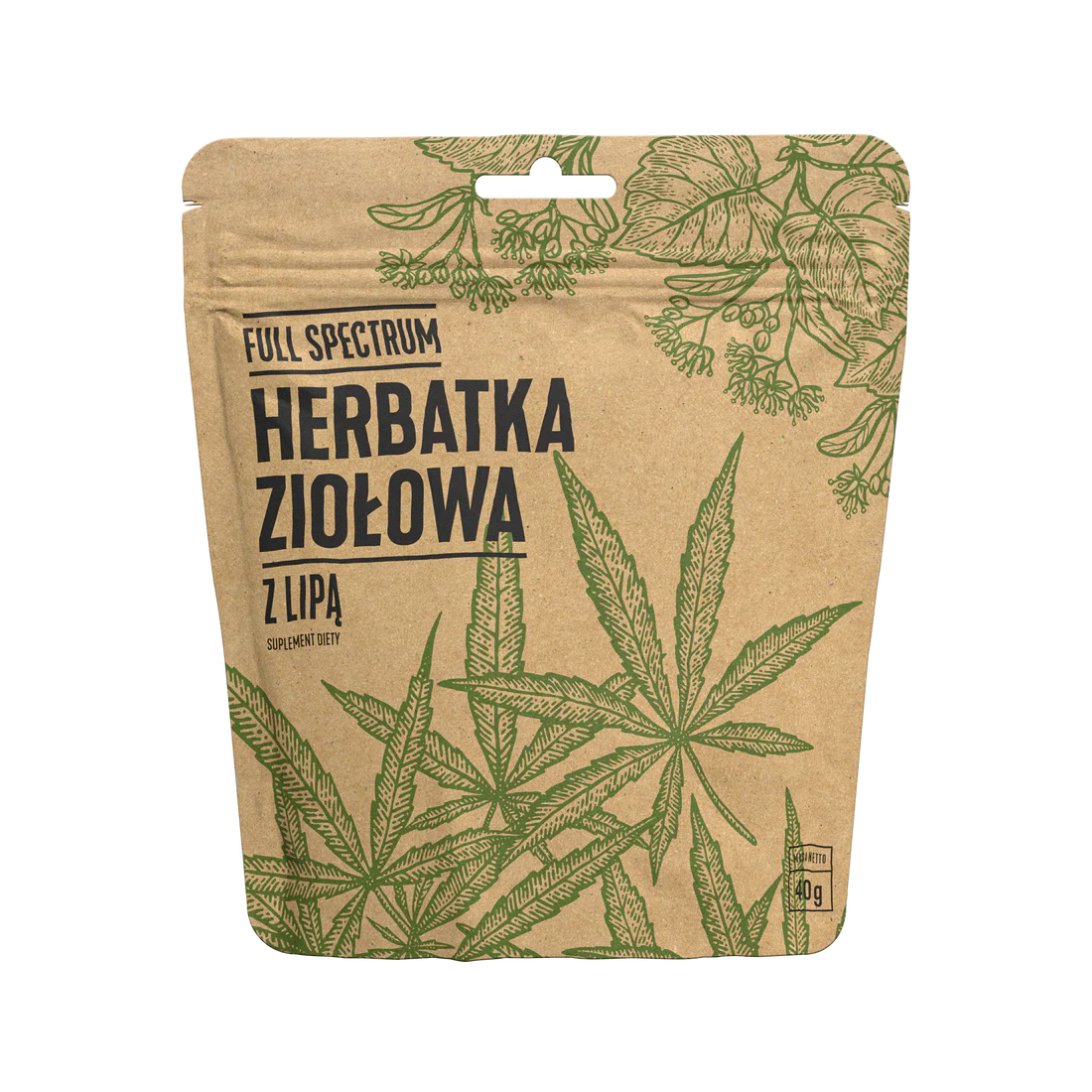 COSMA Full Spectrum Herbatka konopna z lipą 40g