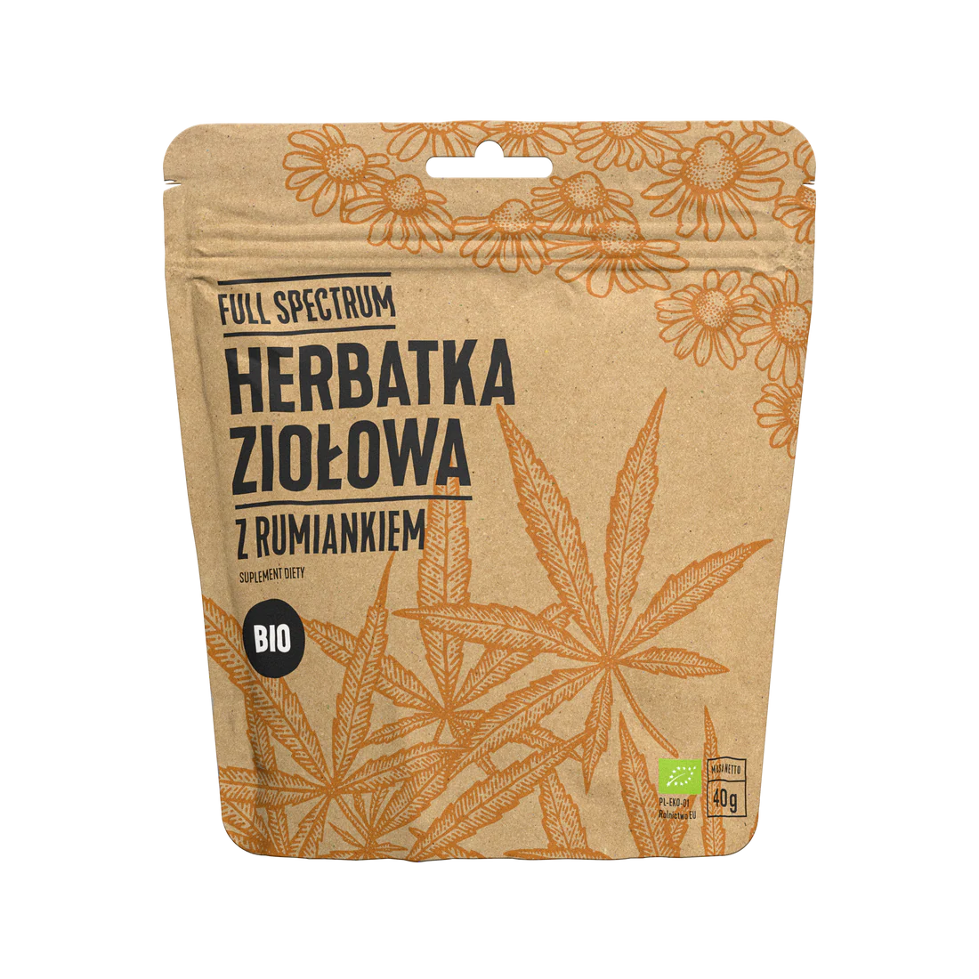 COSMA Full Spectrum Herbatka konopna z pokrzywą BIO 40g