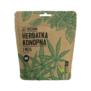 COSMA Herbatka konopna z miętą BIO 40 g