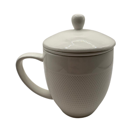 Kubek z zaparzaczem Diamond Porcelana DUO