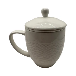 Kubek z zaparzaczem Diamond Porcelana DUO