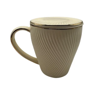 Kubek z zaparzaczem Ice Cream Porcelana DUO